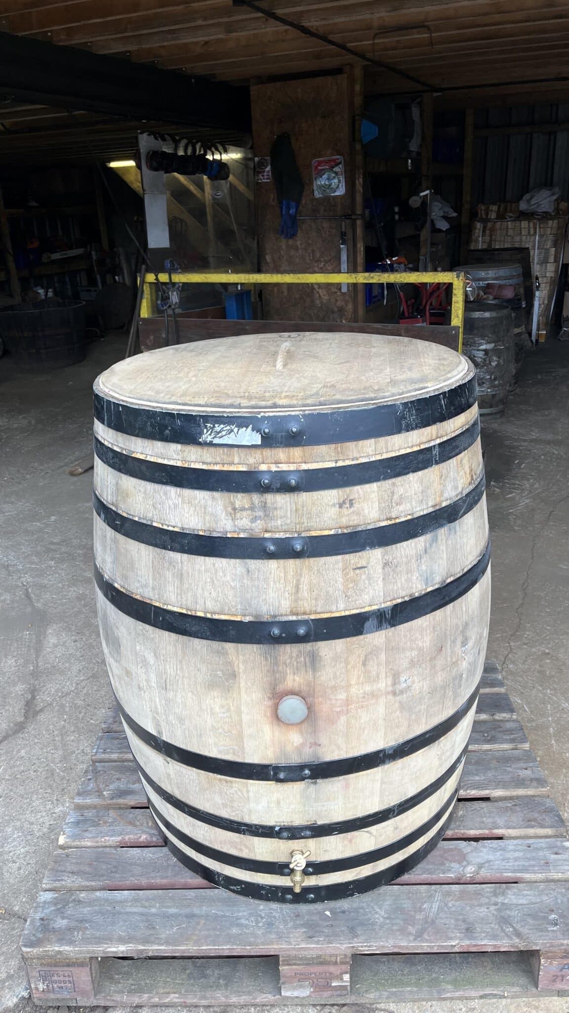 Oak Wine & Whiskey Barrel Ice Baths