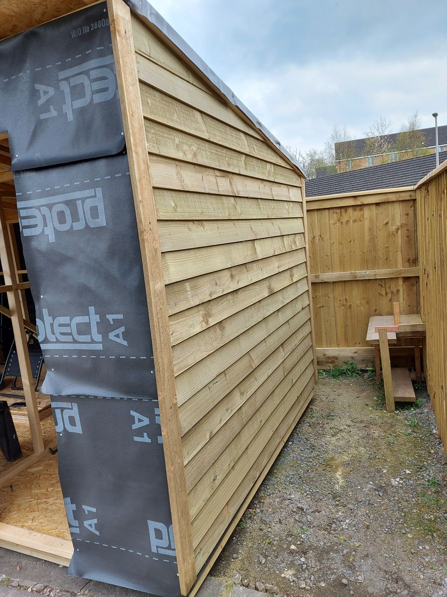 Treated Feather Edge Fencing/Cladding Boards