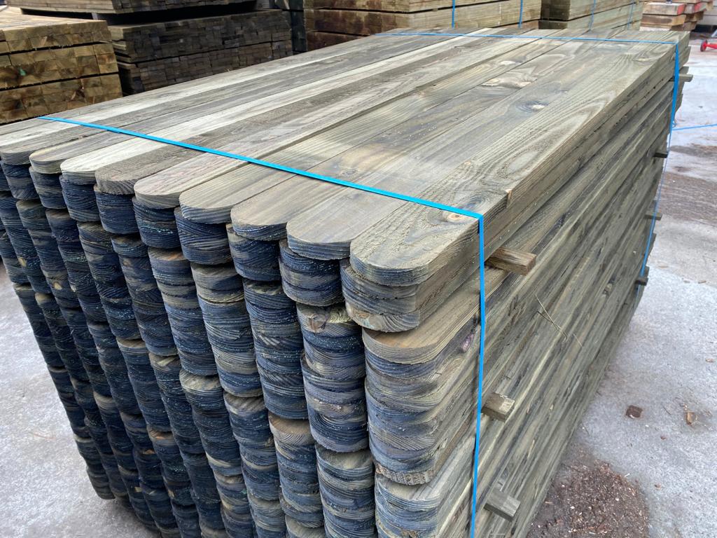 Treated Softwood Picket Garden Fencing Pales