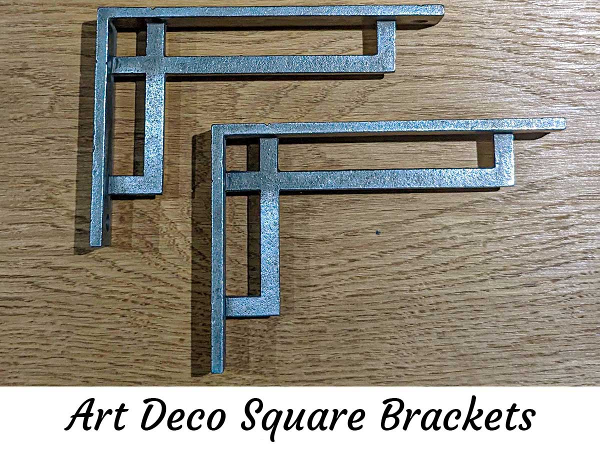 Cast Iron Style Antique Shelf Support Brackets