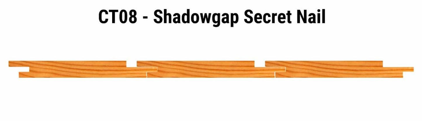 Freshly Cut British Larch T&G Cladding