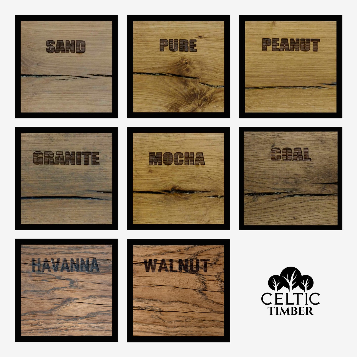 Oak Shelves with Brackets & Oils - Cut to Order Shelving, Custom Sizes