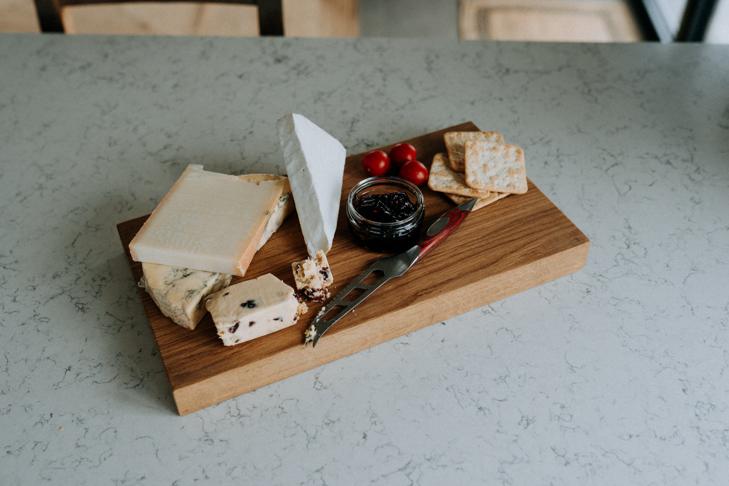 Solid Oak James Martin Style Chopping Board - Custom Size - Square Edge or Waney Edge