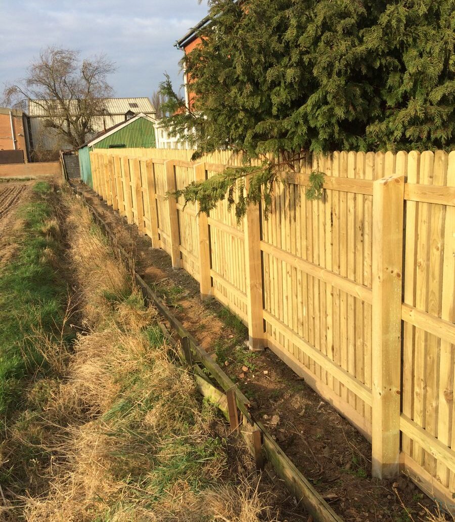 Treated Softwood Picket Garden Fencing Pales