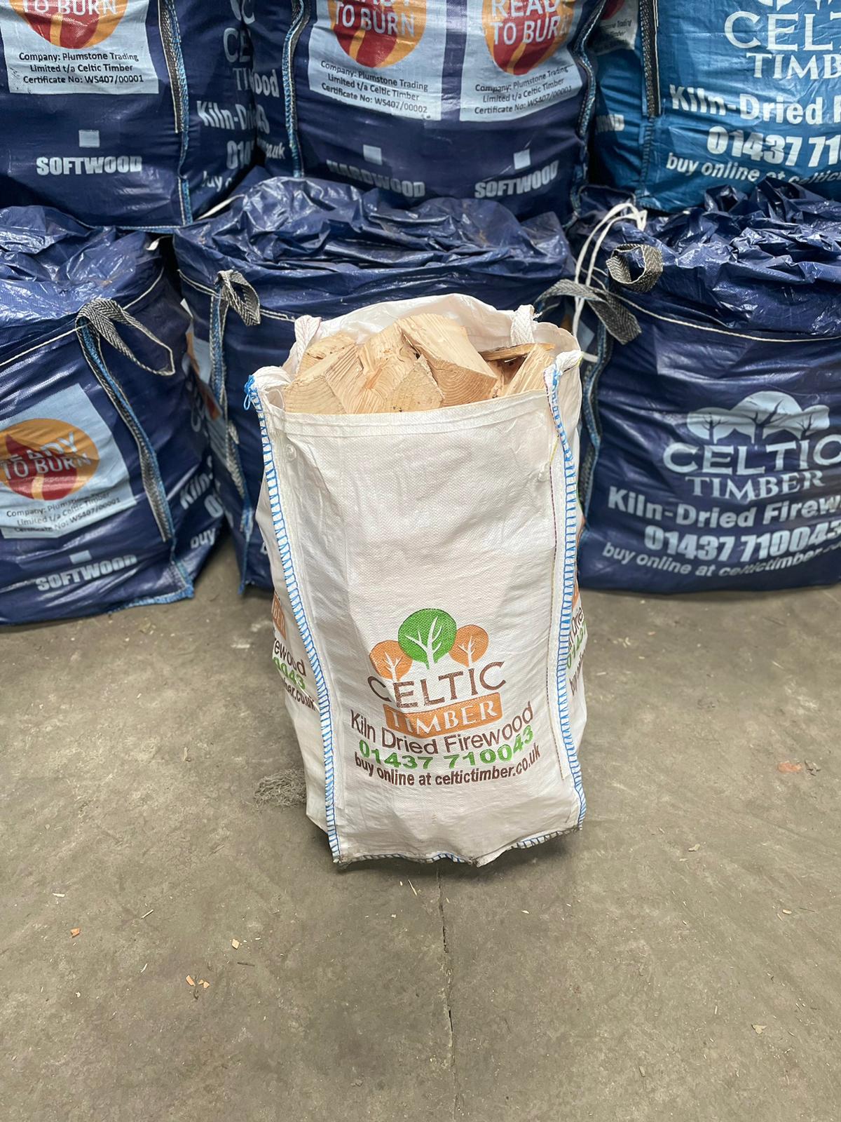 Softwood Kiln-Dried Seasoned Firewood Logs - Pembrokeshire/Local Deliveries