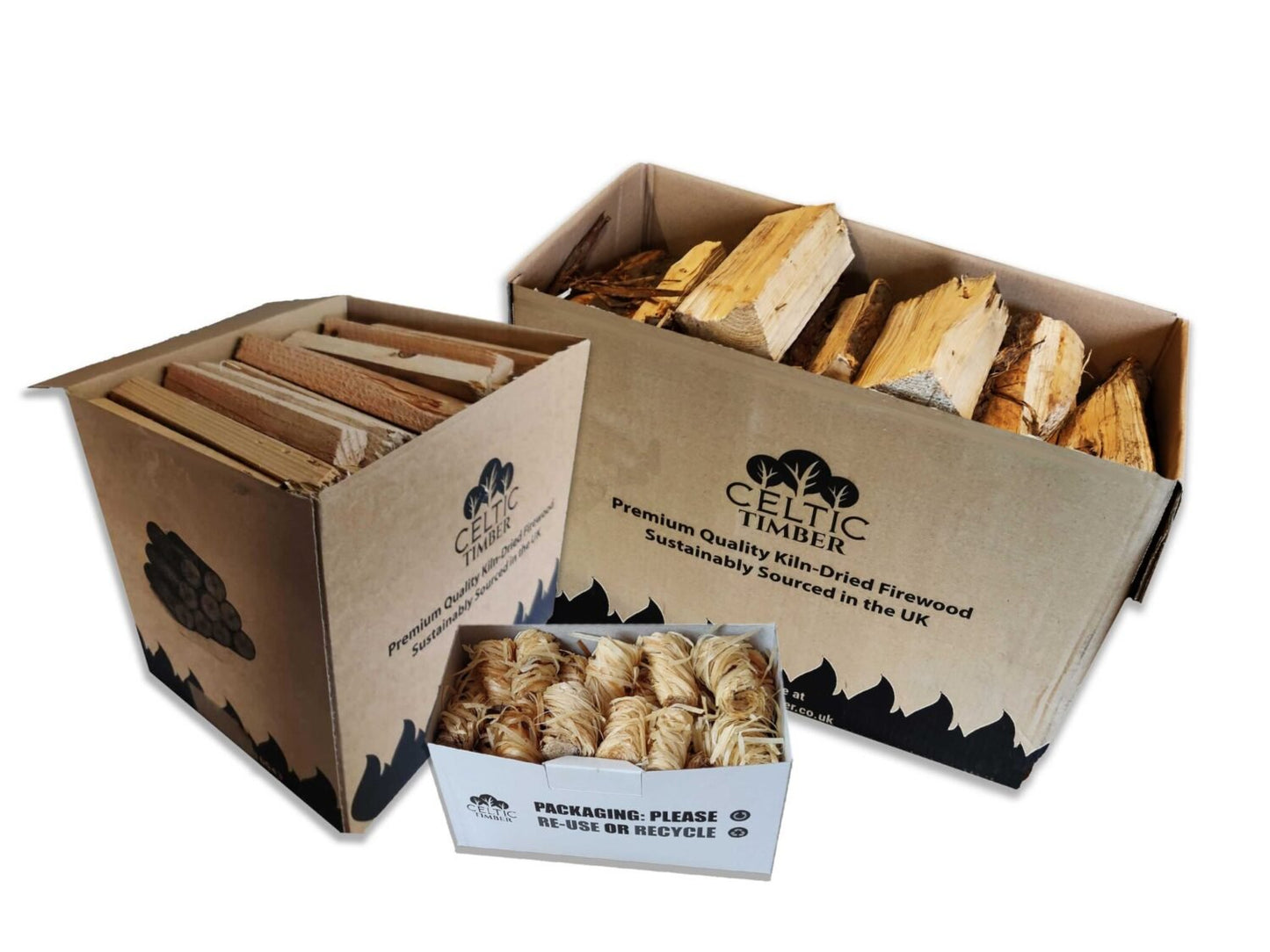 Softwood Kiln-Dried Seasoned Firewood Logs - Pembrokeshire/Local Deliveries