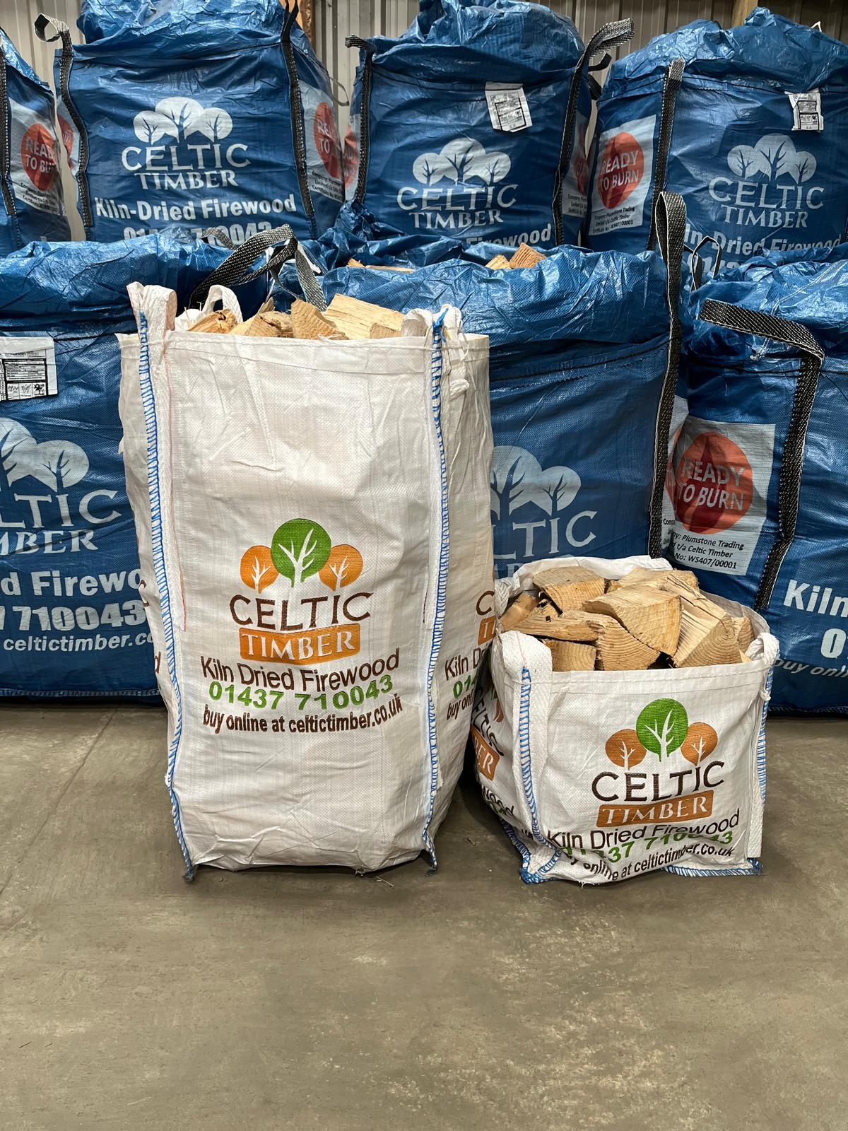 Softwood Kiln-Dried Seasoned Firewood Logs - Pembrokeshire/Local Deliveries