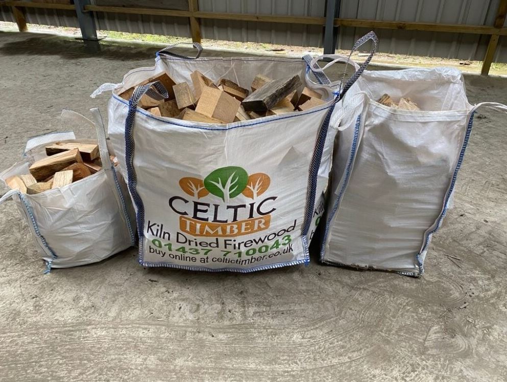Softwood Kiln-Dried Seasoned Firewood Logs - Pembrokeshire/Local Deliveries