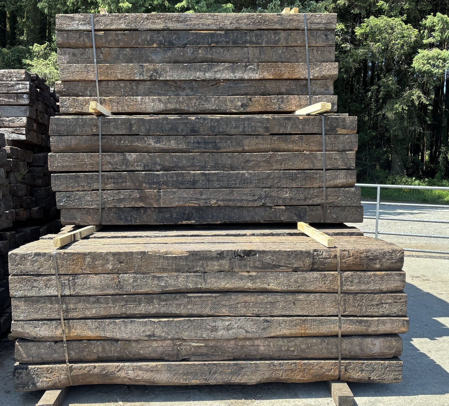 Reclaimed Railway Sleepers