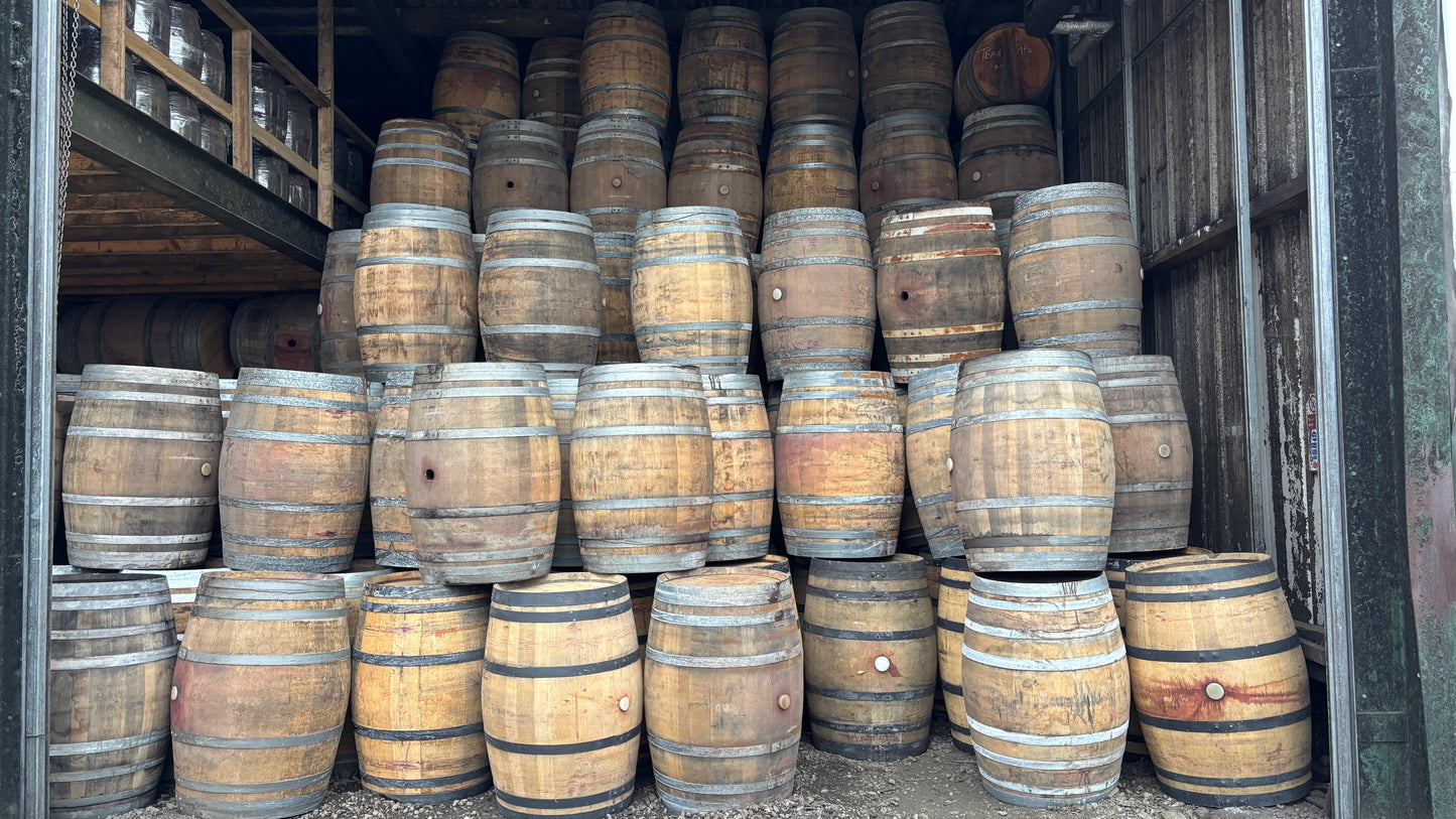 Oak Wine Barrel Water Butt