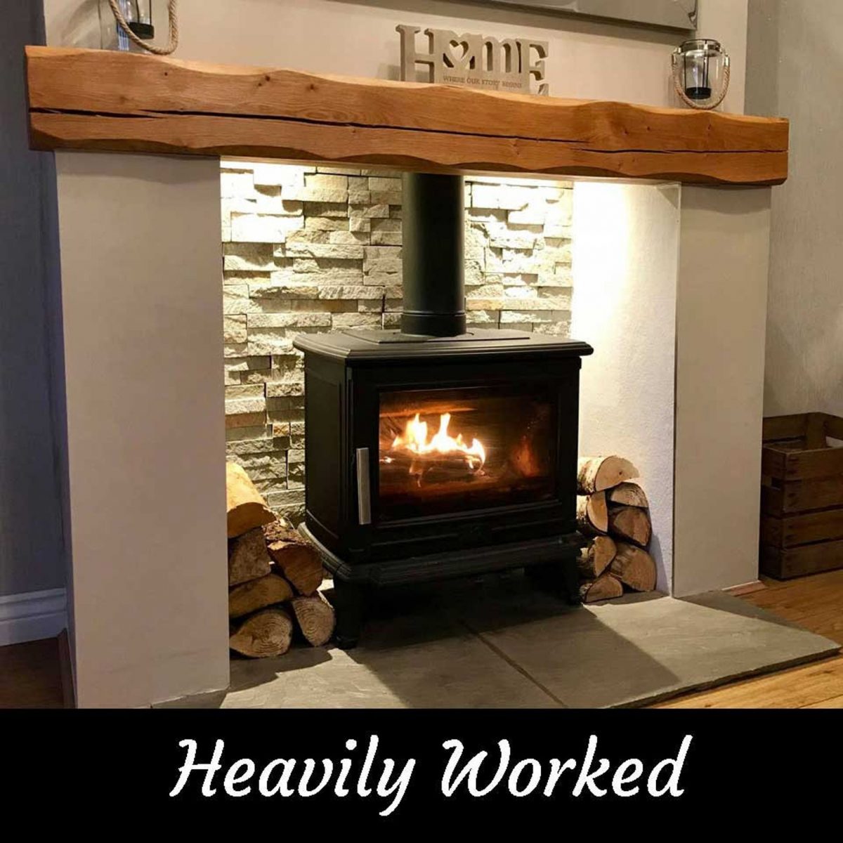 Oak Fireplace Beams - Highest Quality, Best Value Mantels (Planed and Sanded)