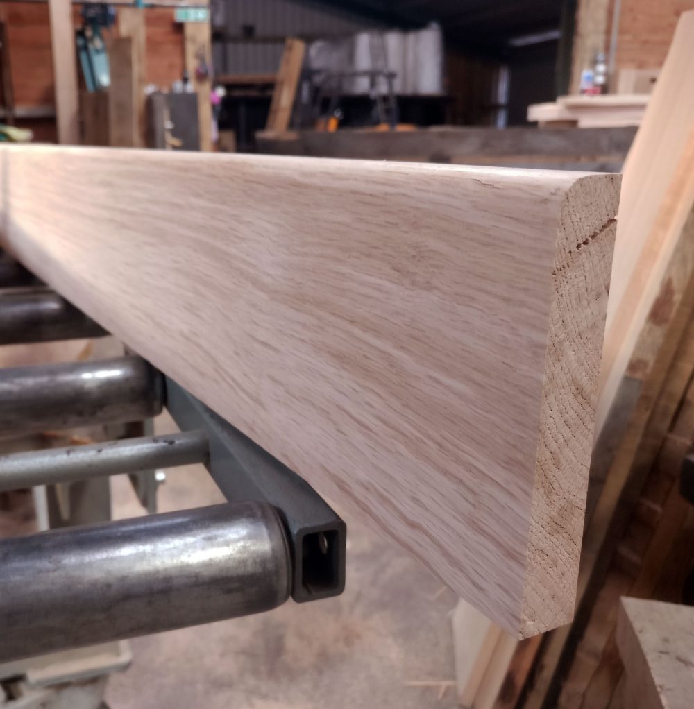 Oak Skirting Boards (Chamfered, Bull-Nosed or Square)