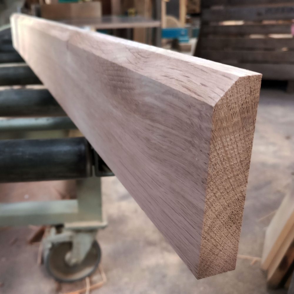 Oak Skirting Boards (Chamfered, Bull-Nosed or Square)