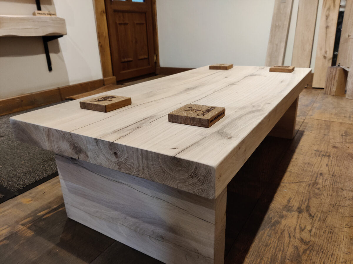 Oak Beam Coffee Table
