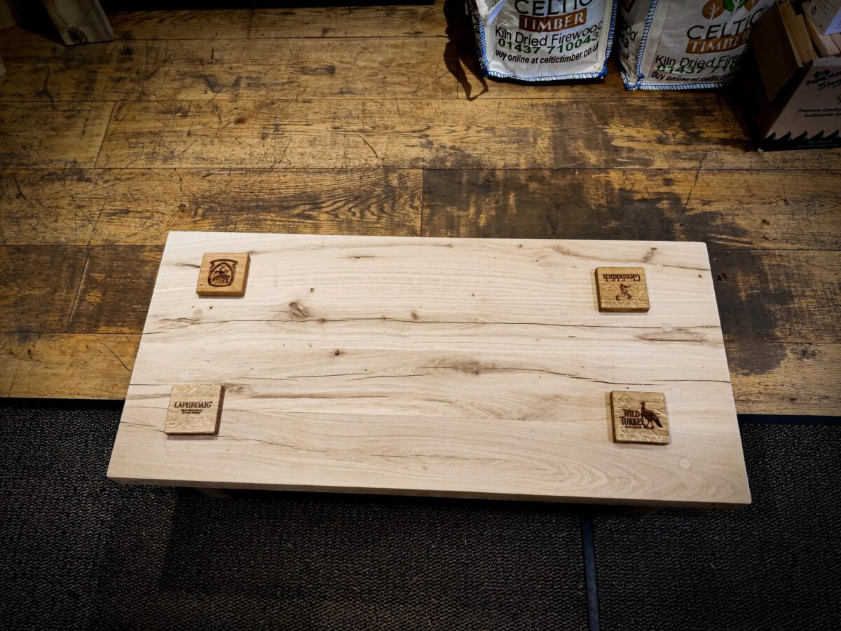 Oak Beam Coffee Table