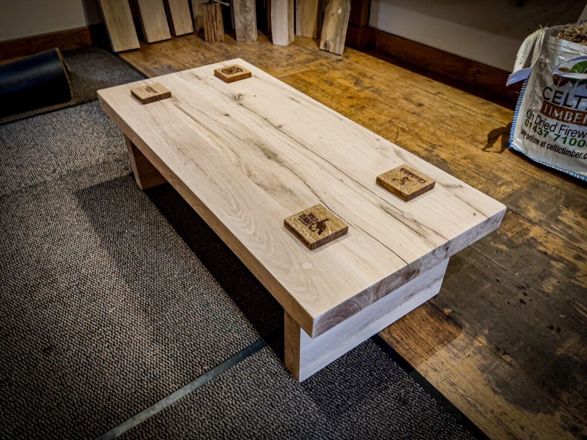 Oak Beam Coffee Table