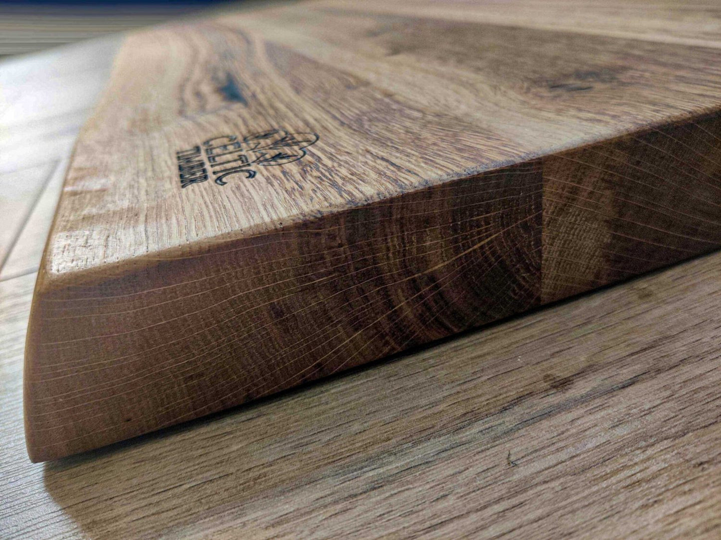 Solid Oak James Martin Style Chopping Board - Custom Size - Square Edge or Waney Edge