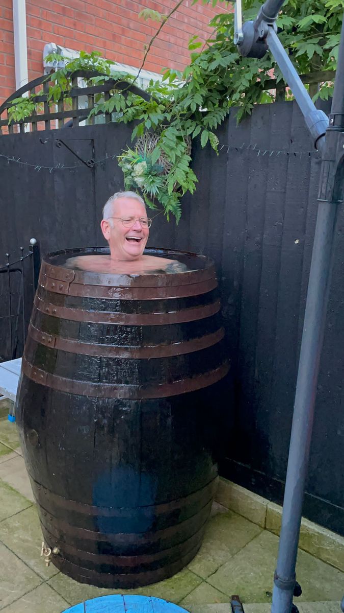 Oak Wine & Whiskey Barrel Ice Baths