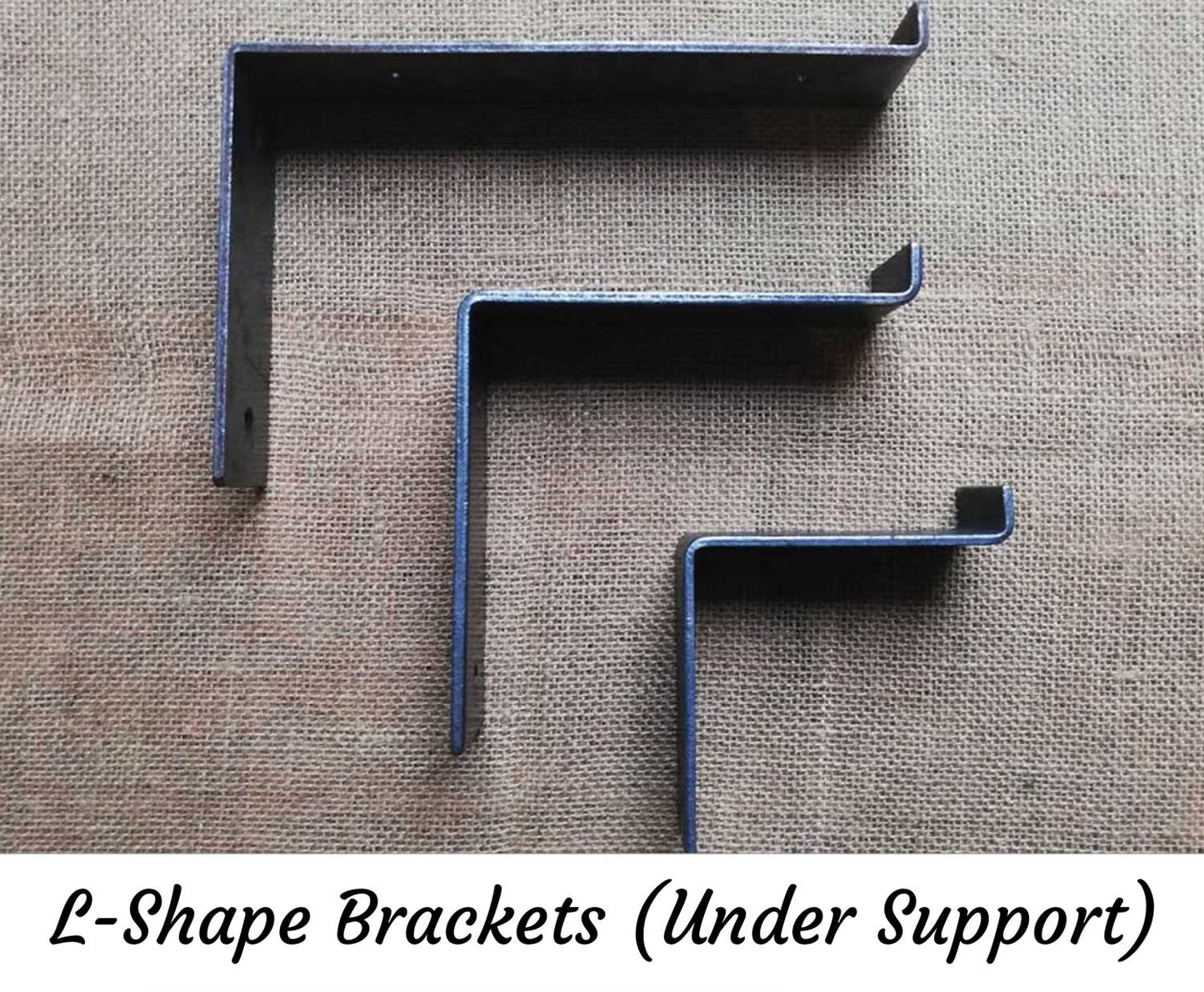 Oak Shelves with Brackets & Oils - Cut to Order Shelving, Custom Sizes