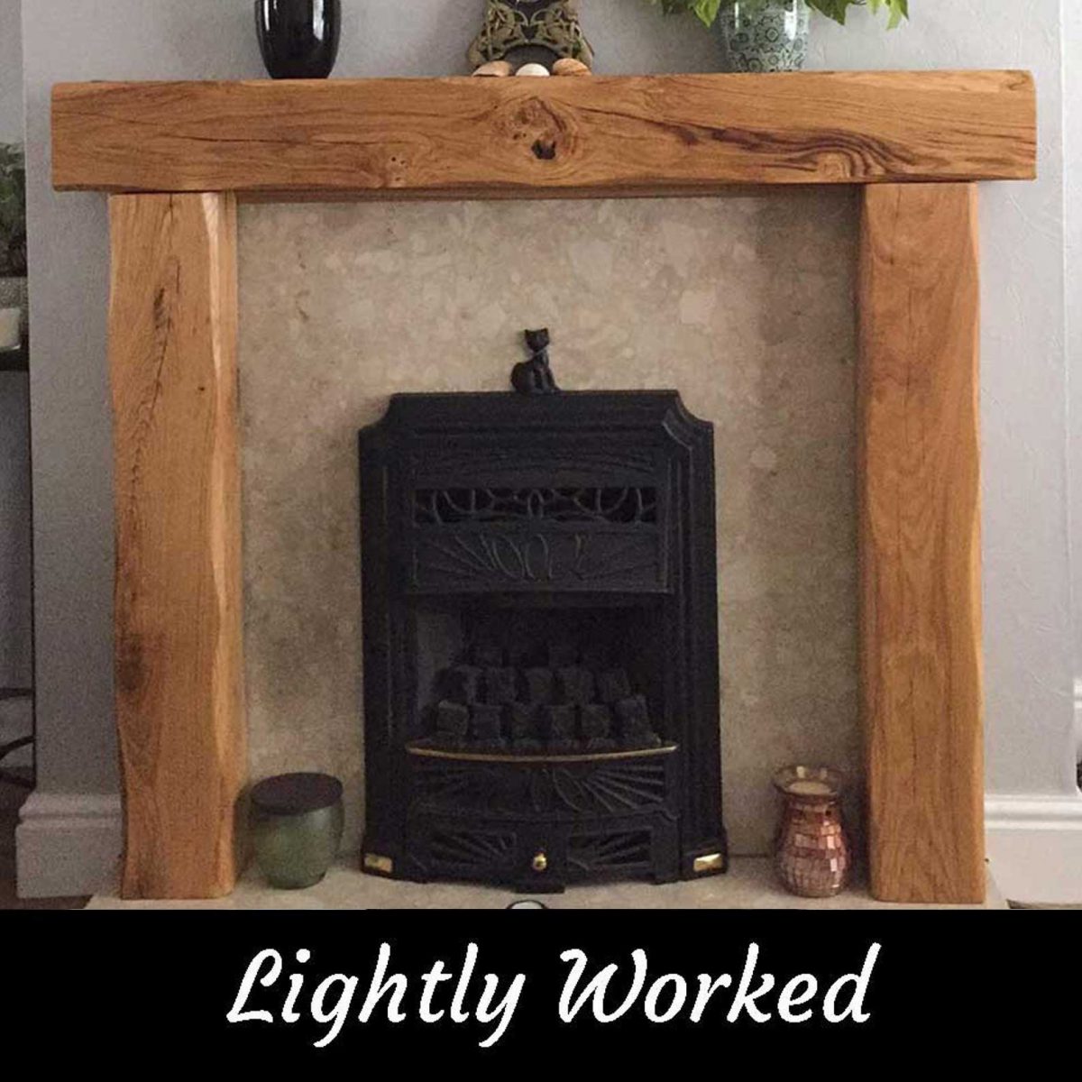 Oak Beam Fireplace Surround - 1200mm Wide