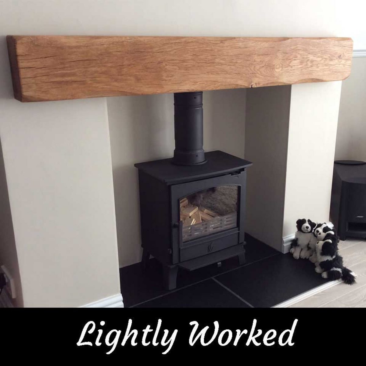 Oak Fireplace Beams - Highest Quality, Best Value Mantels (Planed and Sanded)