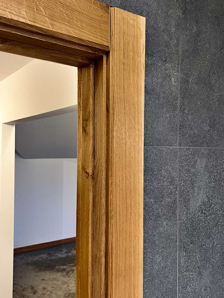 Solid Oak Door Linings and Door Stops - Custom Made to Any Size
