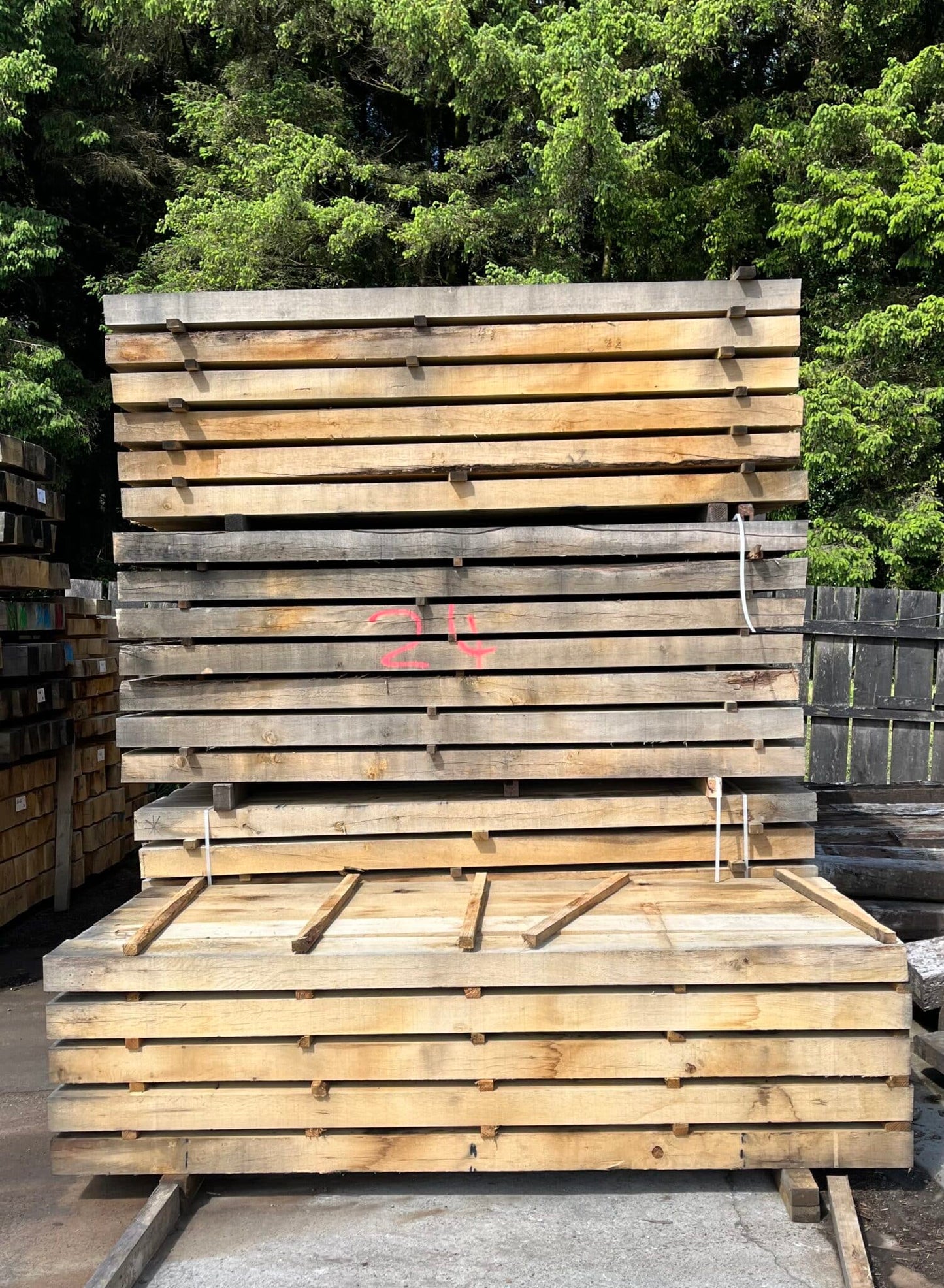 Oak Hardwood Sleepers - New