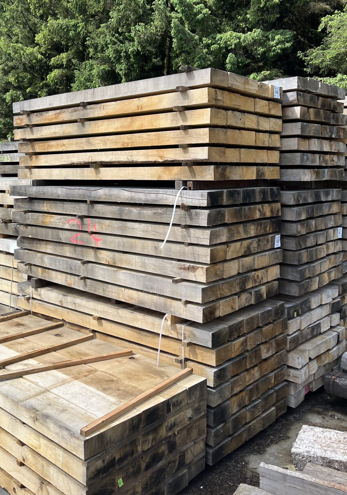 Oak Hardwood Sleepers - New