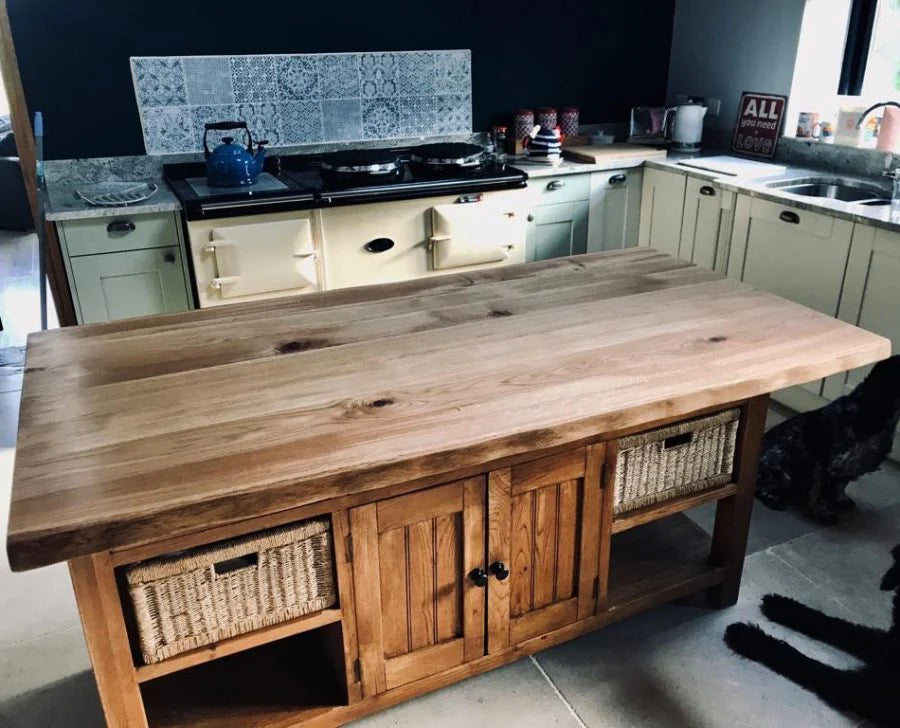 Solid Oak Table Tops - Custom Sizes