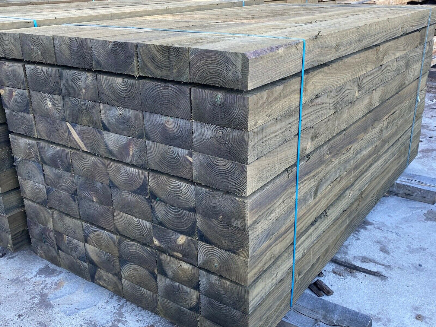 Treated Softwood Railway Sleepers