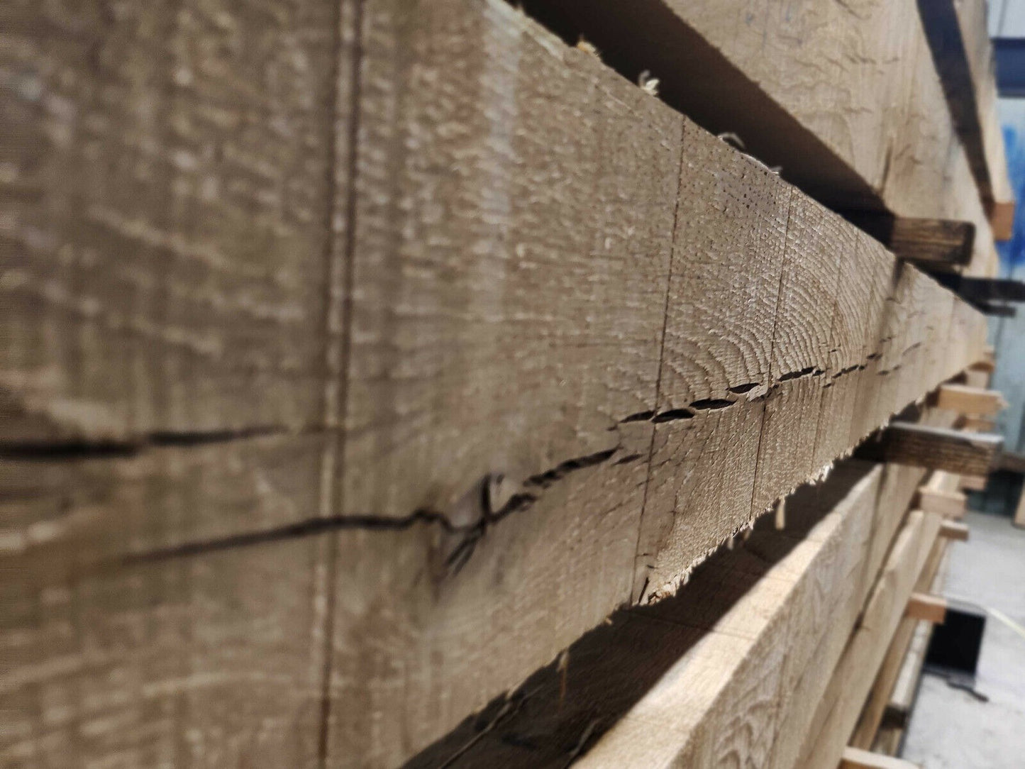 Oak Hardwood Fence Post Timber Bollards Gate Posts Wood Fencing Rail Solid Oak