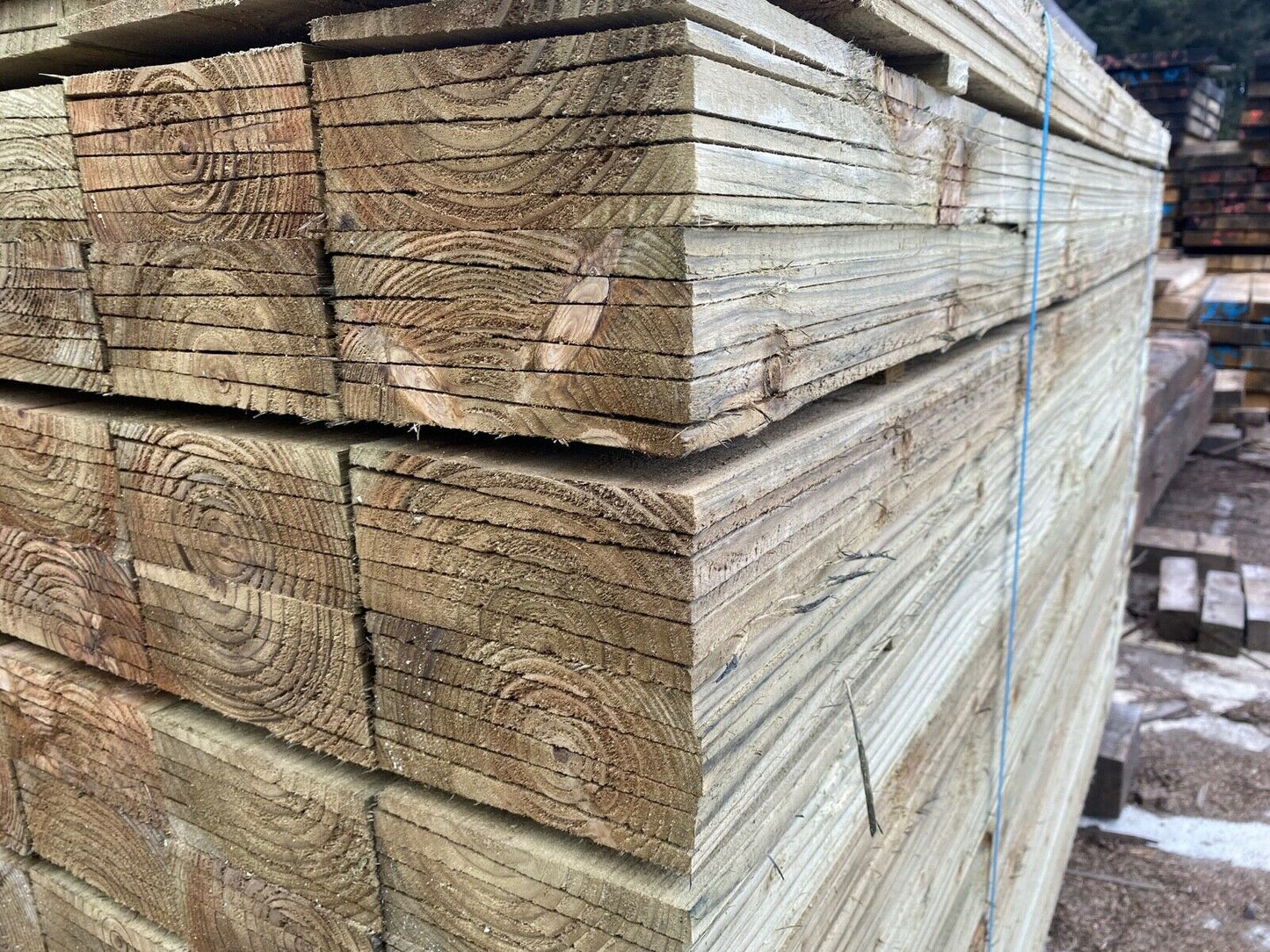 Treated Feather Edge Fencing/Cladding Boards