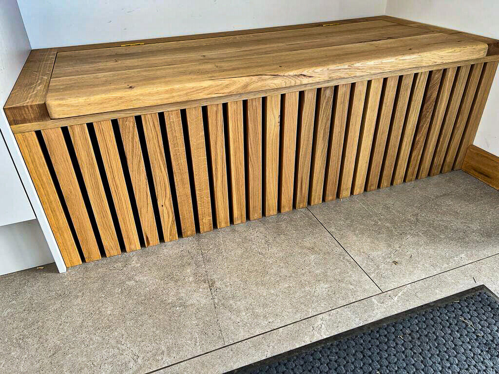 Internal Oak Cladding Panel Strips m² - (Kiln Dried)