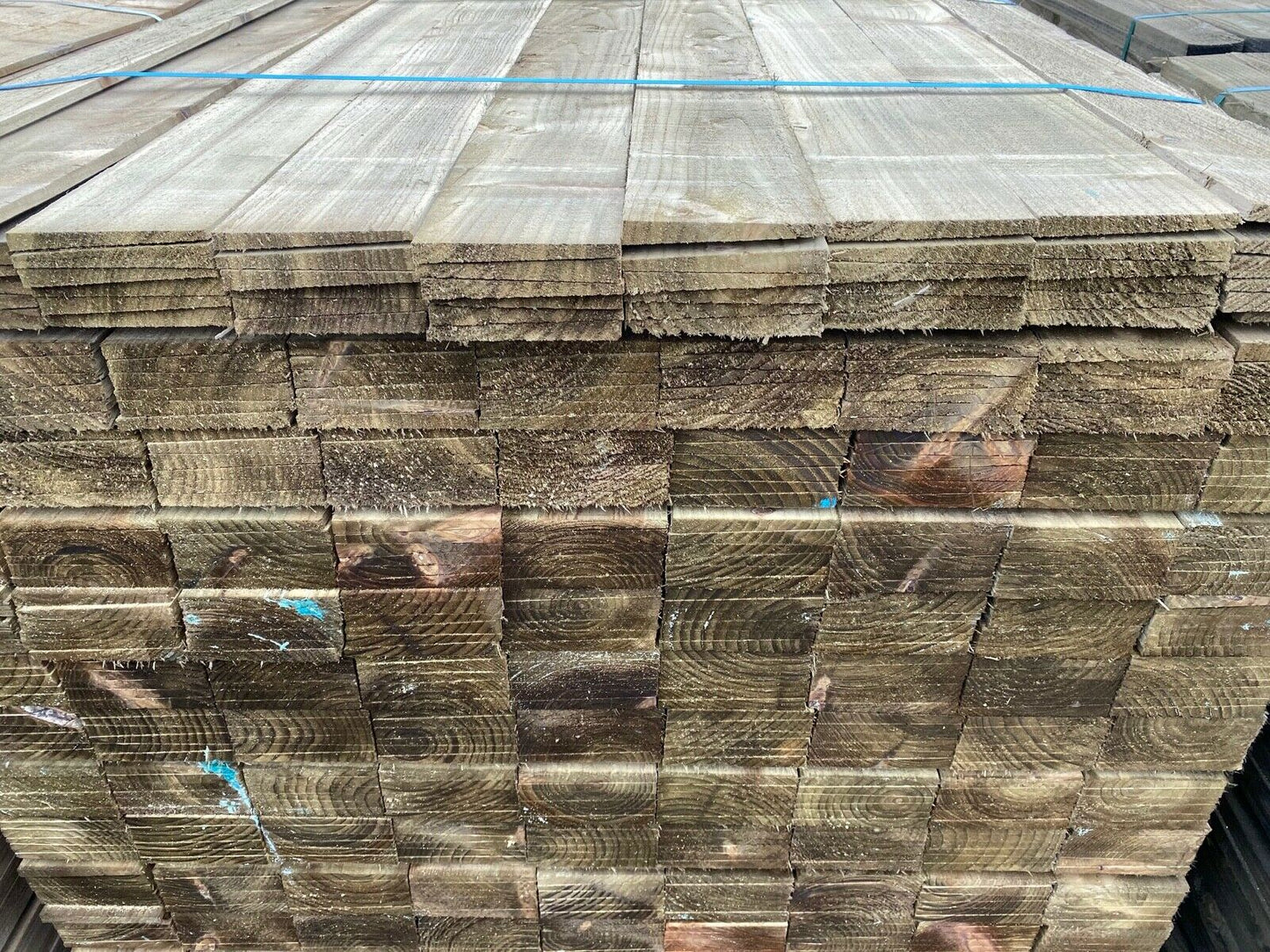 Treated Feather Edge Fencing/Cladding Boards