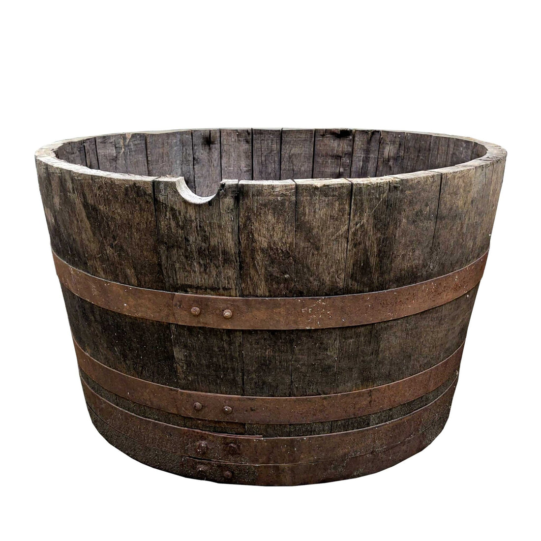 
                      
                        Genuine Scotch Oak Whisky Half Barrel Planters
                      
                    
