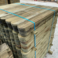 Treated Softwood Picket Garden Fencing Pales