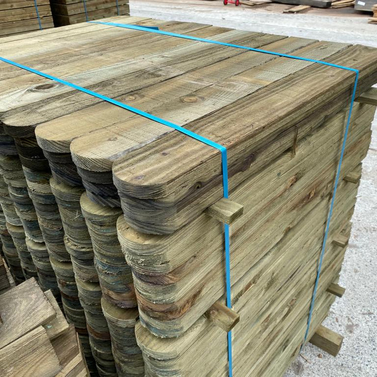 Treated Softwood Picket Garden Fencing Pales