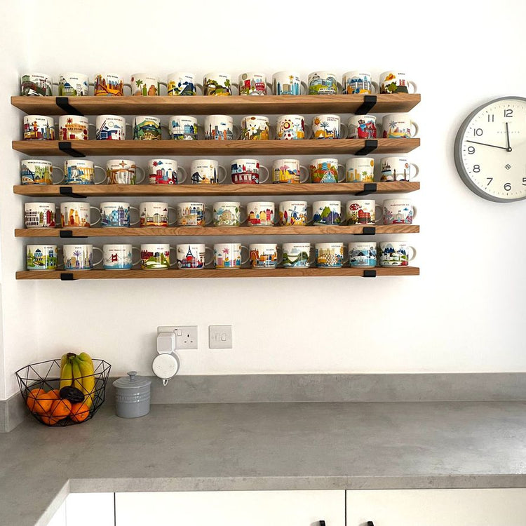 Solid Oak Shelves - Made to Measure