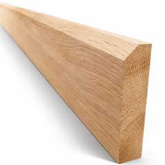 Oak Skirting Boards (Chamfered, Bull-Nosed or Square)