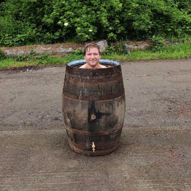 Oak Wine & Whiskey Barrel Ice Baths
