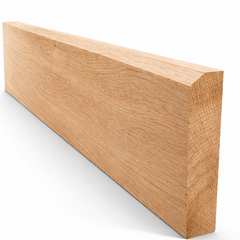 Oak Skirting Boards (Chamfered, Bull-Nosed or Square)