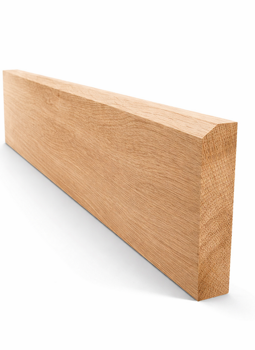 Oak Skirting Boards (Chamfered, Bull-Nosed or Square)