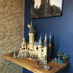 Oak Shelves with Brackets & Oils - Cut to Order Shelving, Custom Sizes