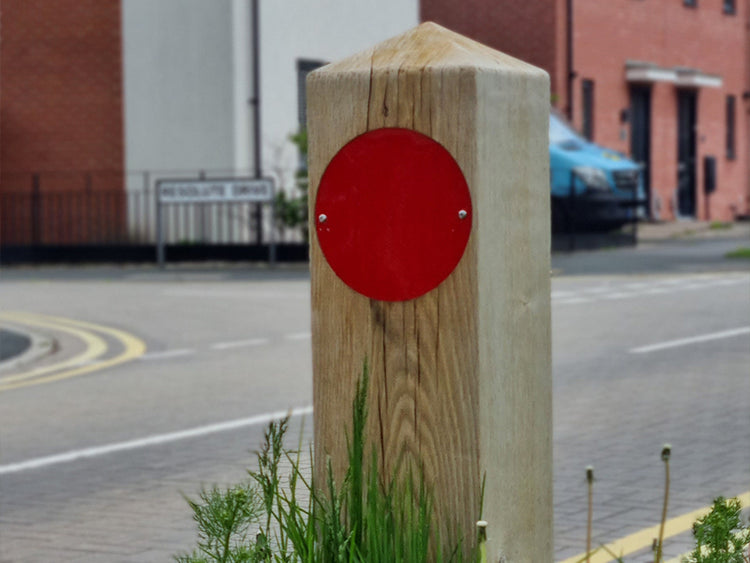 Oak Hardwood Fence Post Timber Bollards Gate Posts Wood Fencing Rail Solid Oak