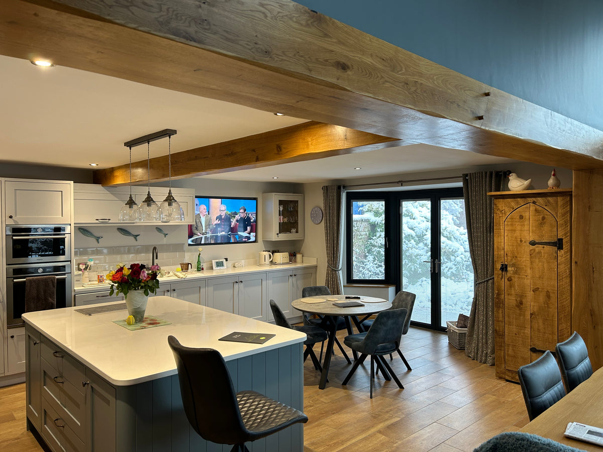 Rsj In Ceiling Oak RSJ Covers/Vaulted Ceiling/Cathedral Ceiling Hollow Beams – Celtic ...