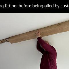 Oak Beam Cladding (RSJ Covers / Vaulted Ceiling / Cathedral Ceiling Hollow Beams)