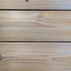 Freshly Cut British Western Red Cedar T&G Cladding
