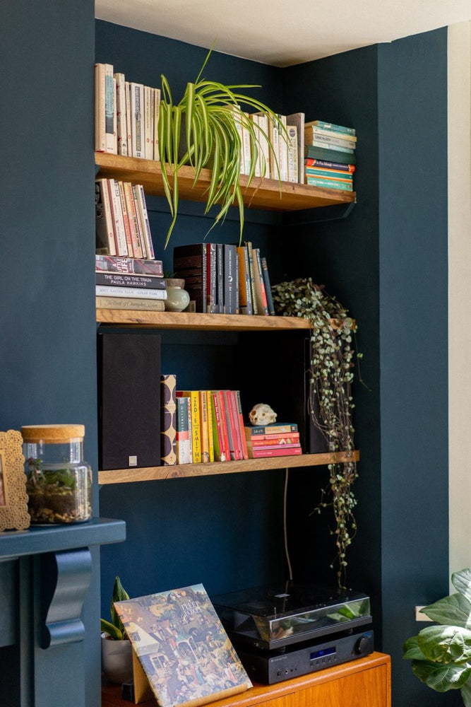 
                      
                        Oak Shelves with Brackets & Oils
                      
                    