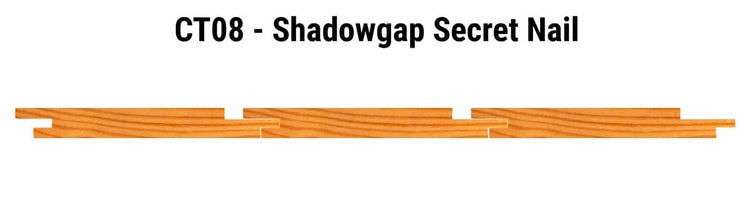 Freshly Cut British Western Red Cedar T&G Cladding