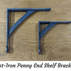 Oak Shelves with Brackets & Oils - Cut to Order Shelving, Custom Sizes